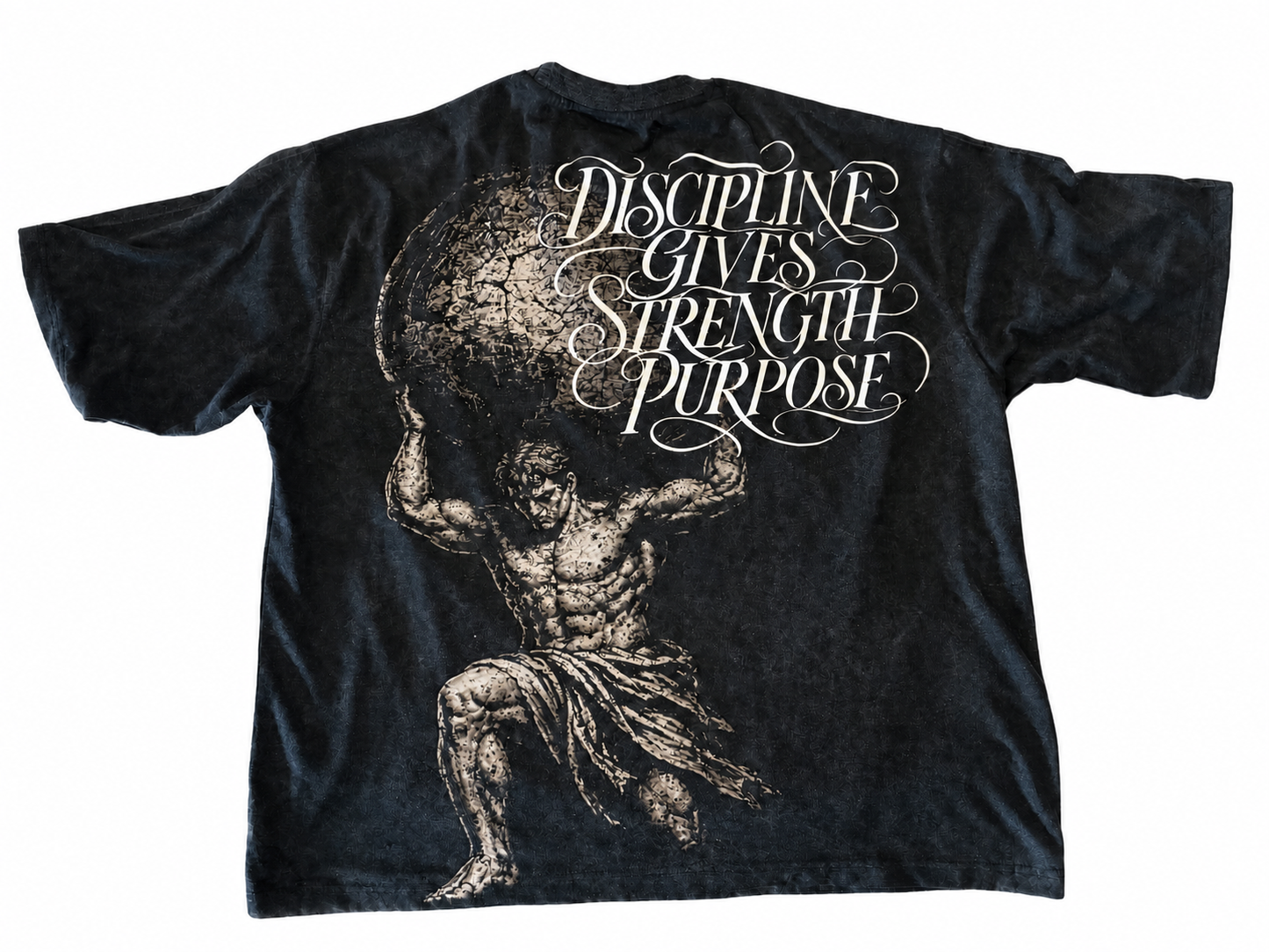 DISCIPLINE GIVES STRENGTH PURPOSE PUMP COVER T