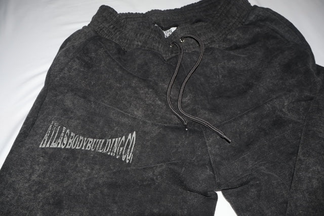3/4 ACID WASHED SHORTS