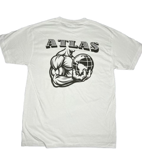 Atlas Arm Globe T-Shirt